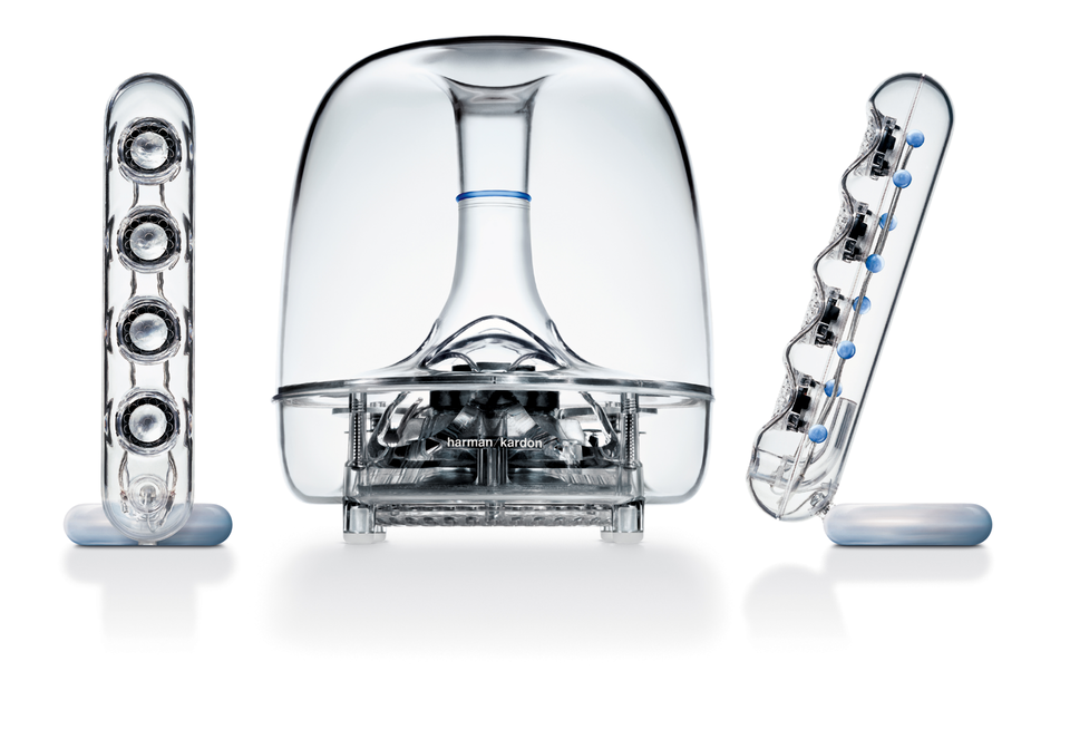 SOUNDSTICKS 2 - Black - 3-Piece Full Range Powered Computer Speakers with Powered Subwoofer - Hero
